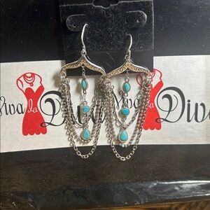 Silpada 💋SPECIAL💋 Turquoise Drop Chandelier Earrings